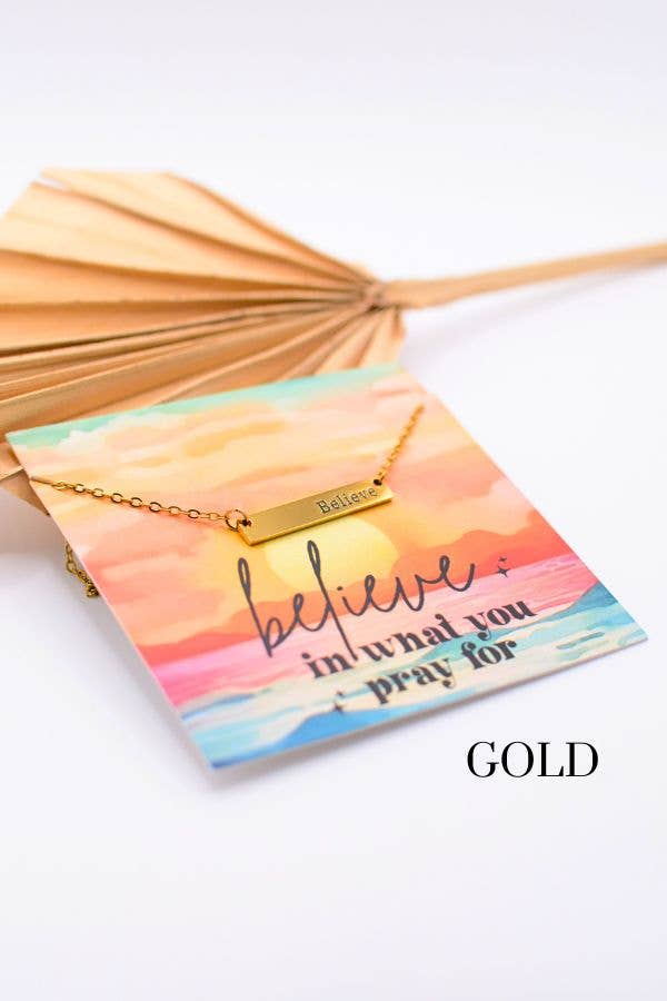 Believe Necklace