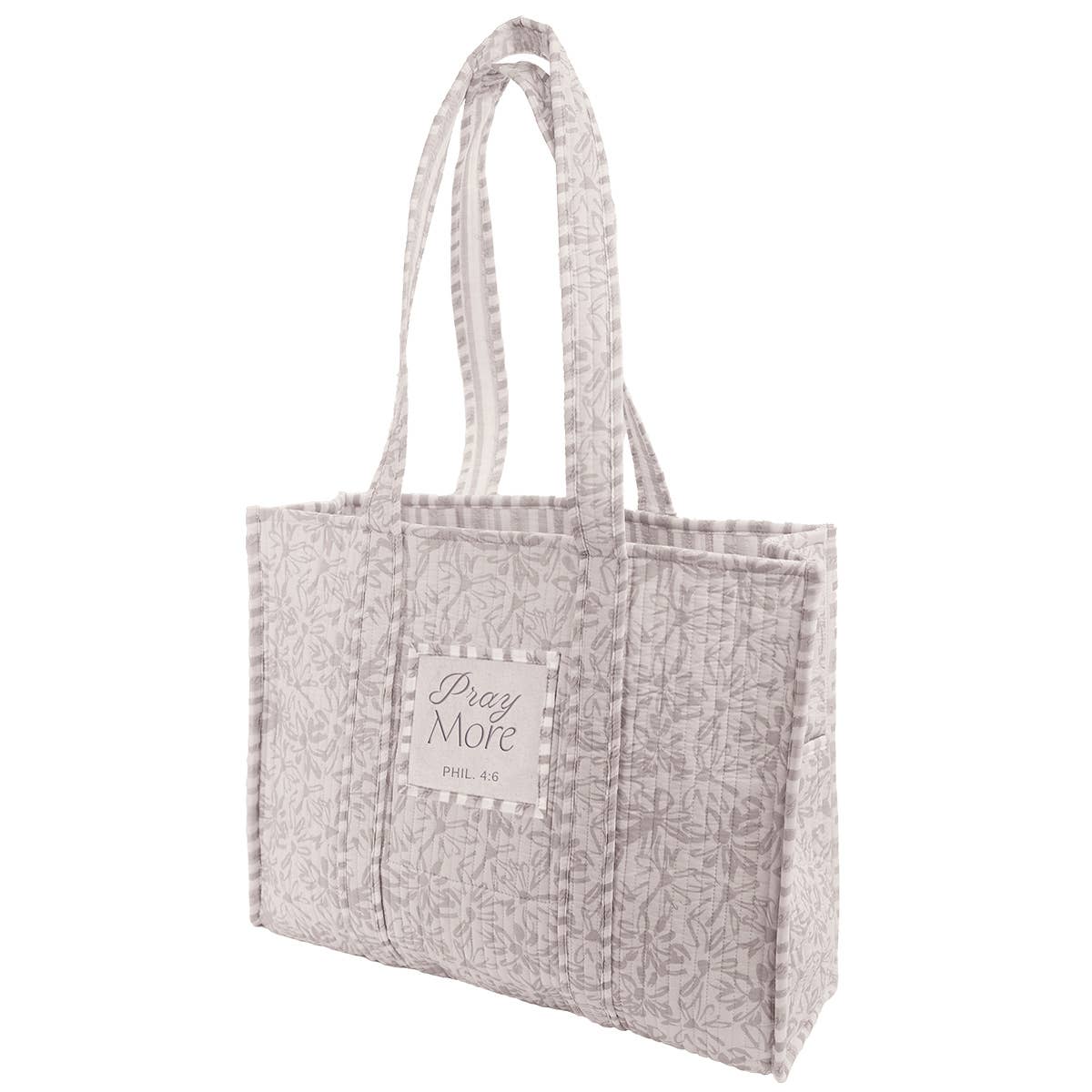 Grace & truth Womens Tote Bag Pray More
