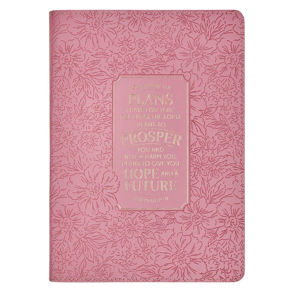 Journal Classic Pink Hope & A Future Jer. 29:11