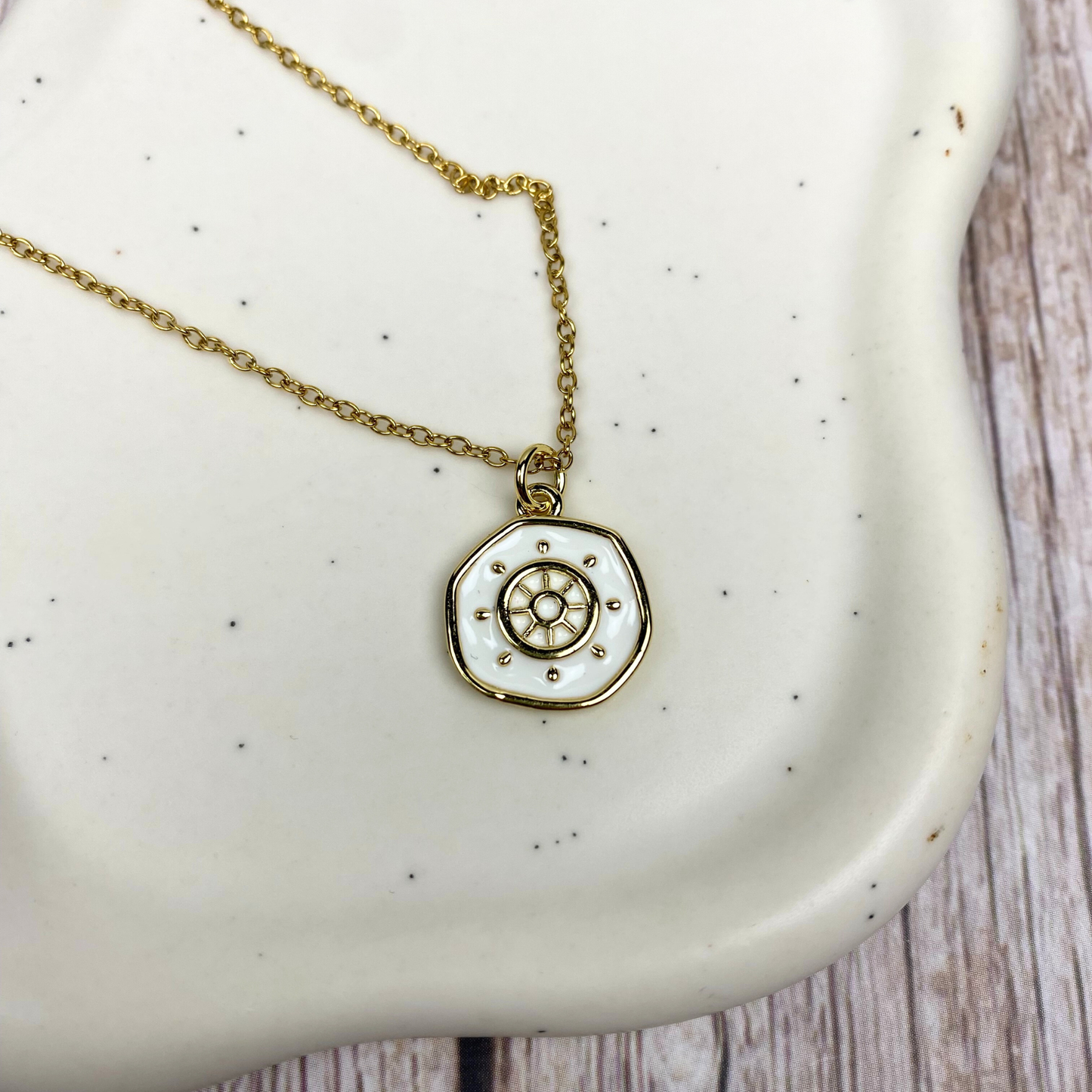 Deep Waters Charm Necklace | Christian Jewelry
