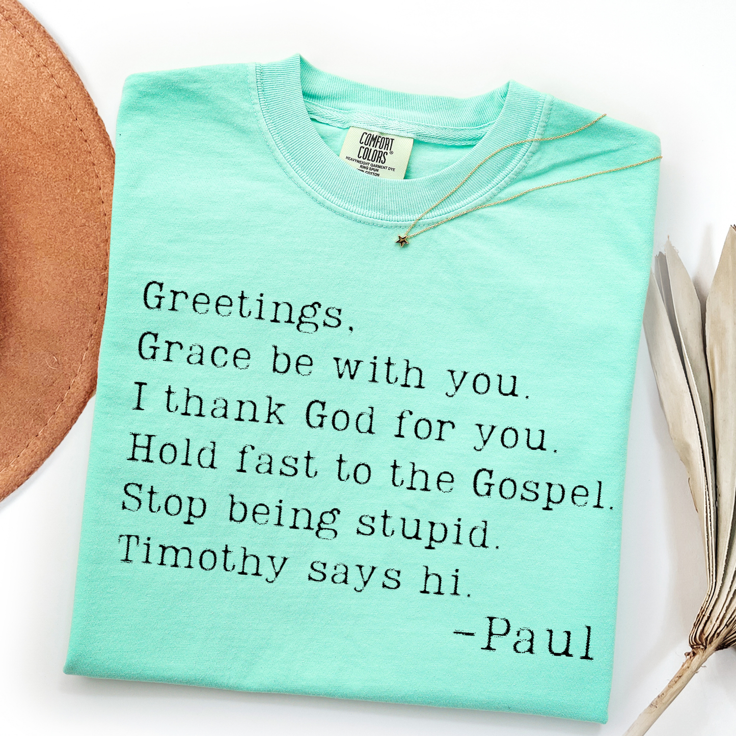 Letter From Paul Tee