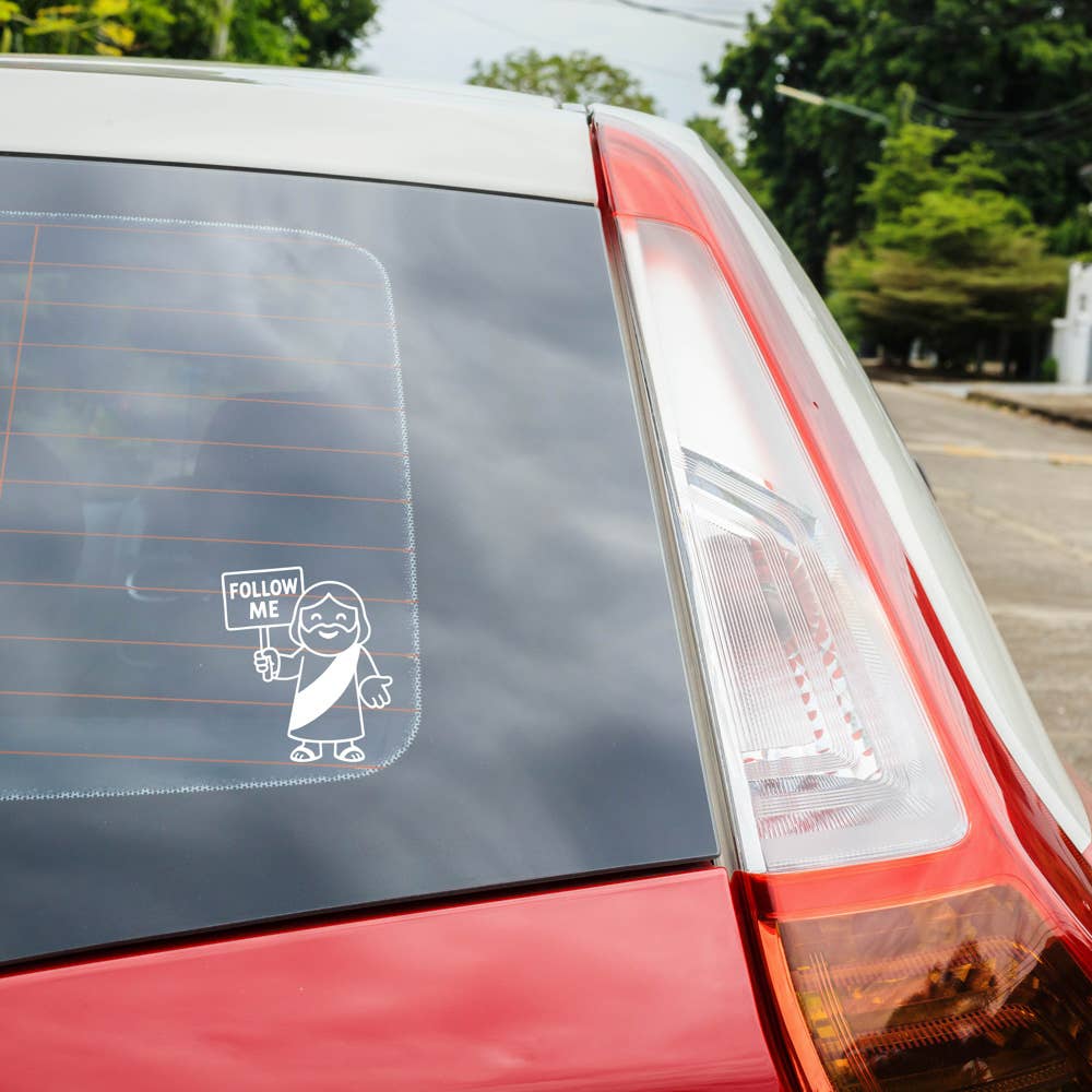 Decal Vinyl Follow Me