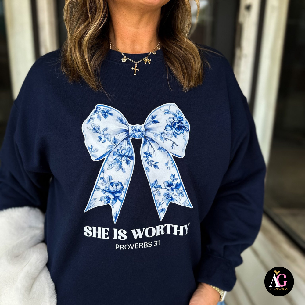She is Worthy Sweatshirt