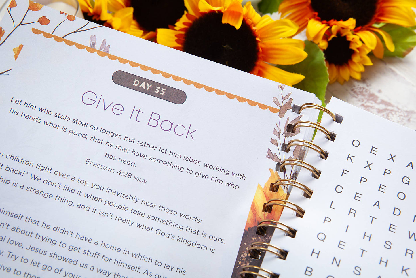 100 Days of Kindness (Word Search Devotional)