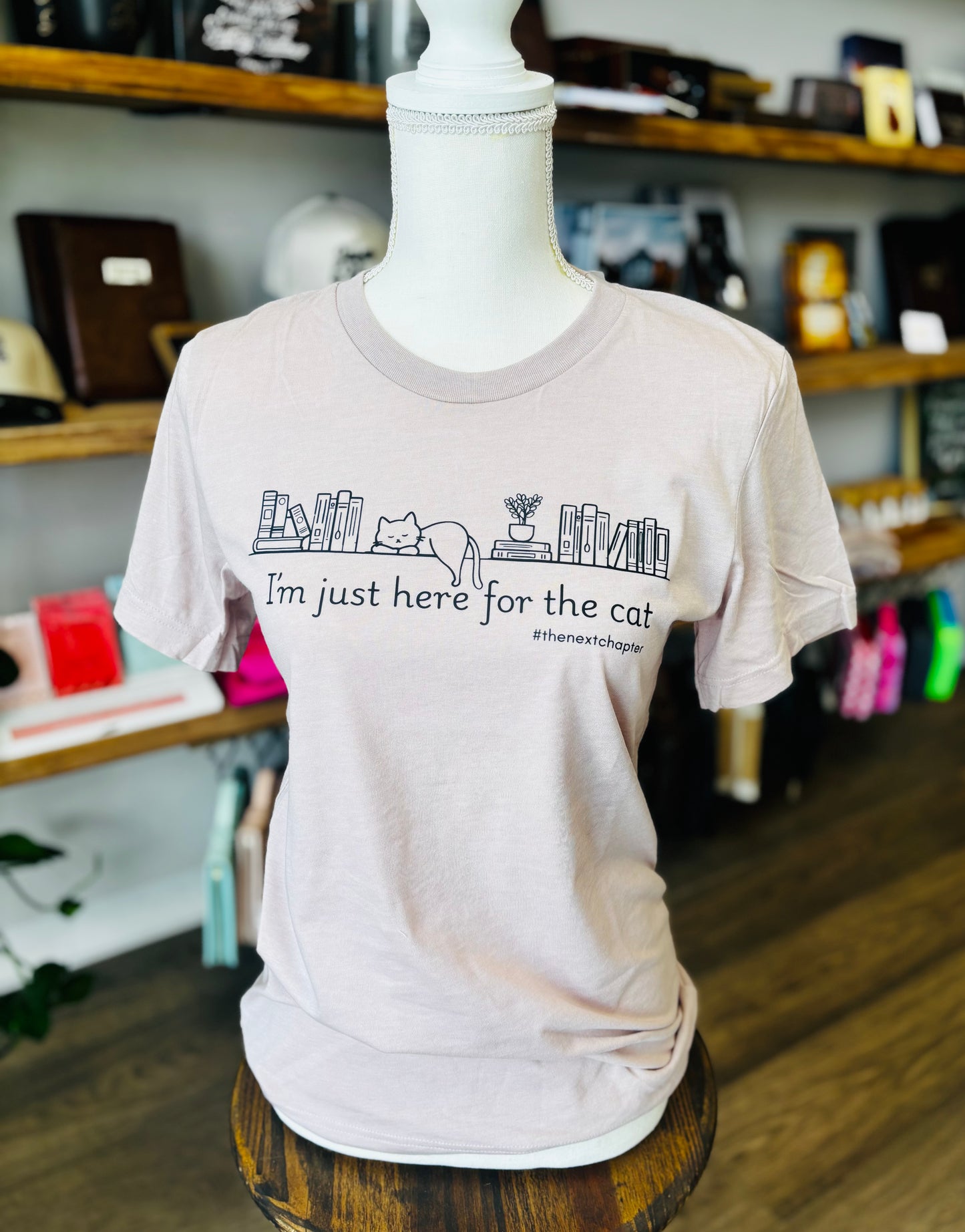 I'm Just Here For The Cat Tee