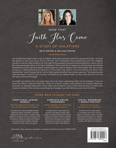 Now That Faith Has Come Bible Study