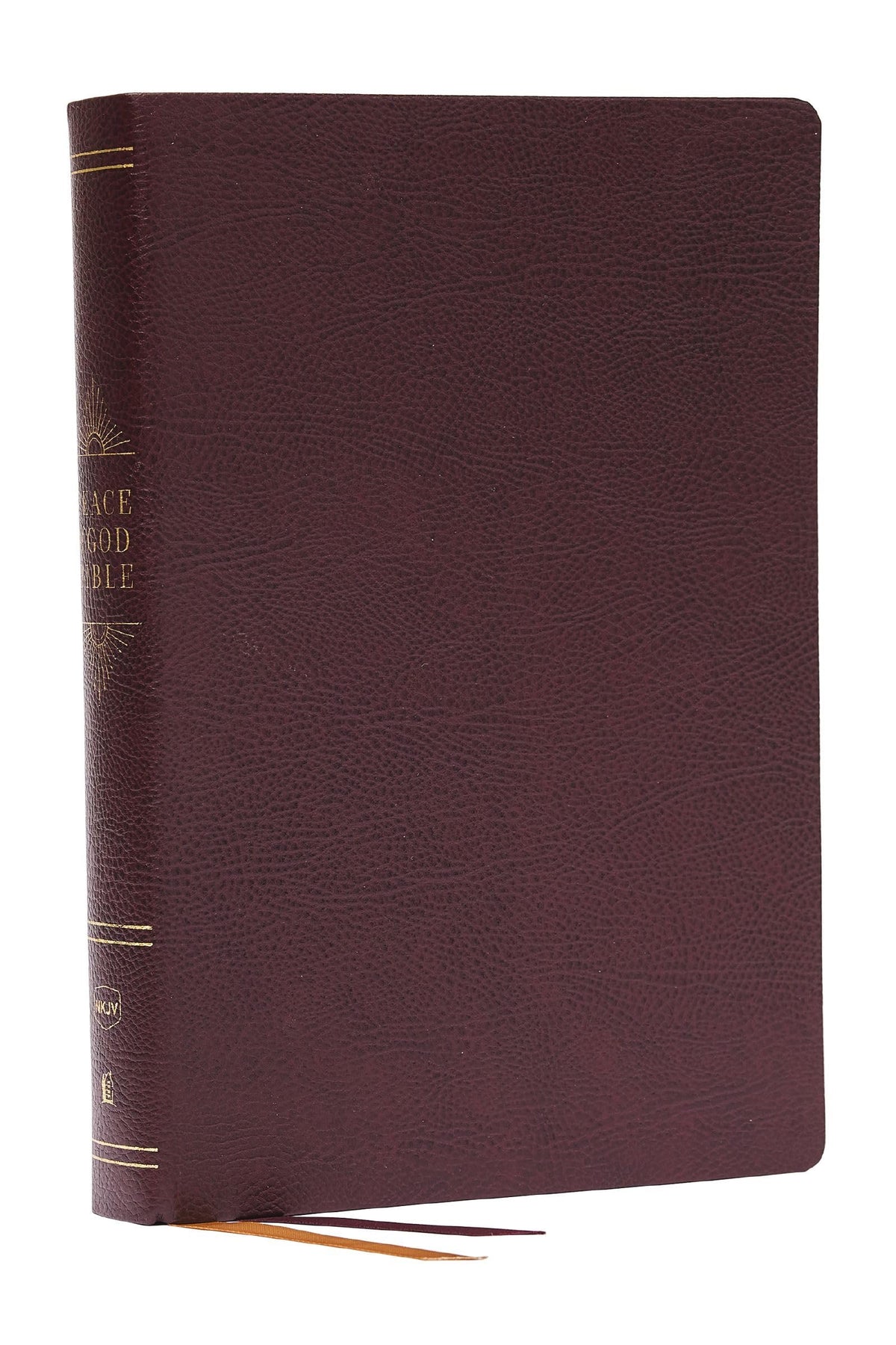 NKJV Peace of God Bible: Discover and Experience God's Shalom Throughout the Bible (Burgundy Bonded Leather, Red Letter, Comfort Print)