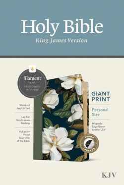 KJV Personal Size Giant Print Bible, Filament Enabled
