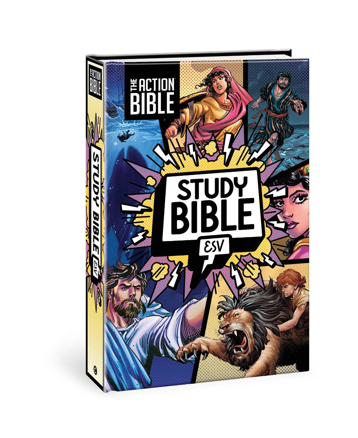 ESV The Action Bible Study Bible, Hardcover, Full Color
