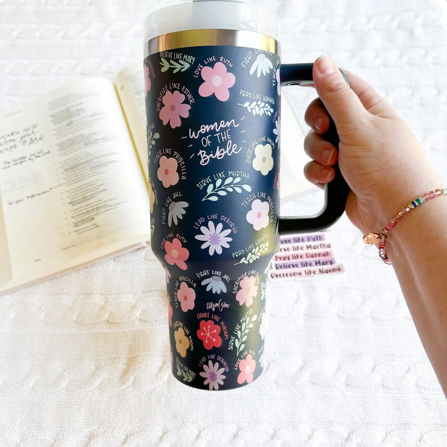 Women Of the Bible 40oz Stainless Steel Insulated Tumbler