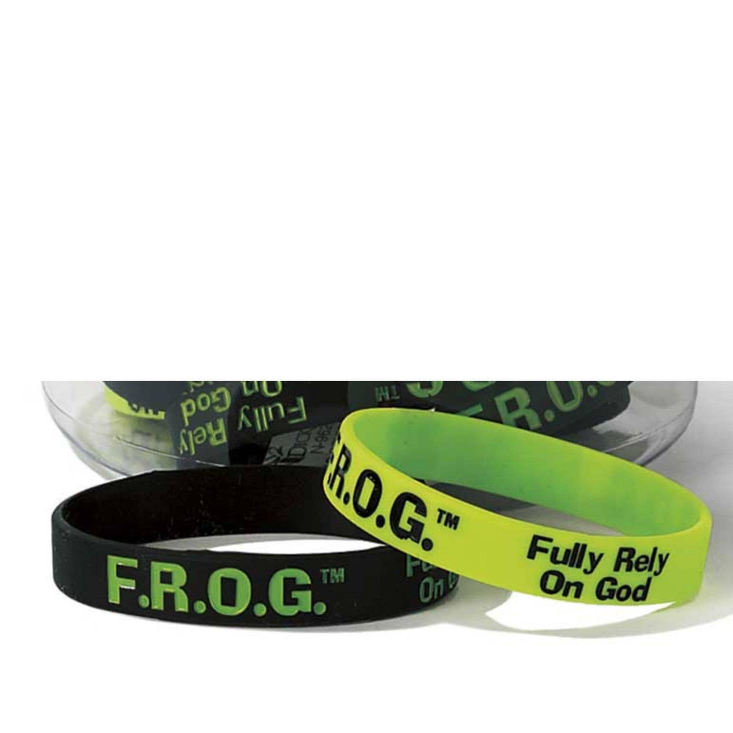 F.R.O.G. Silicone Bracelets Tub