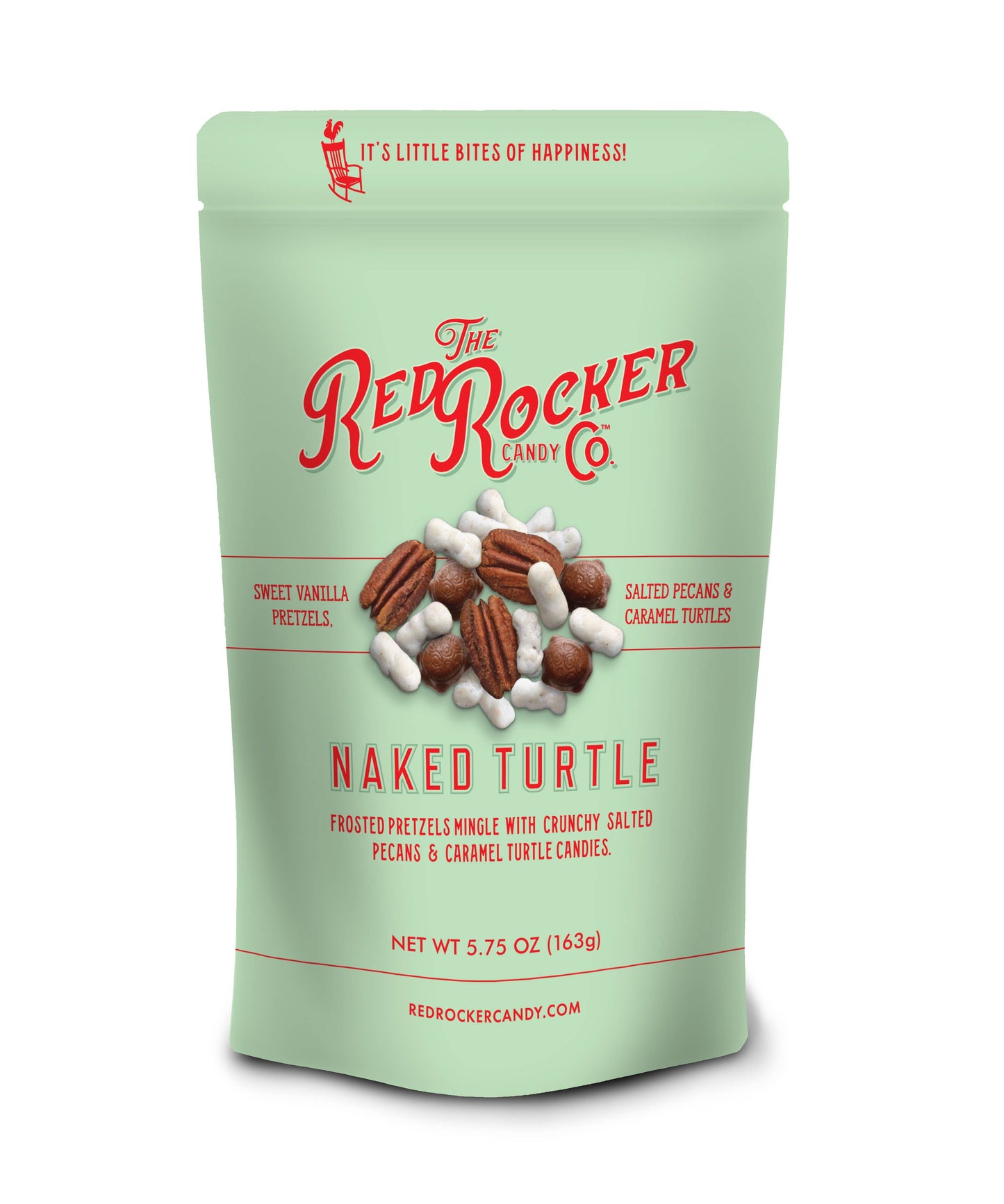 Red Rocker Candy Naked Turtle 5.75oz Resealable Pouch