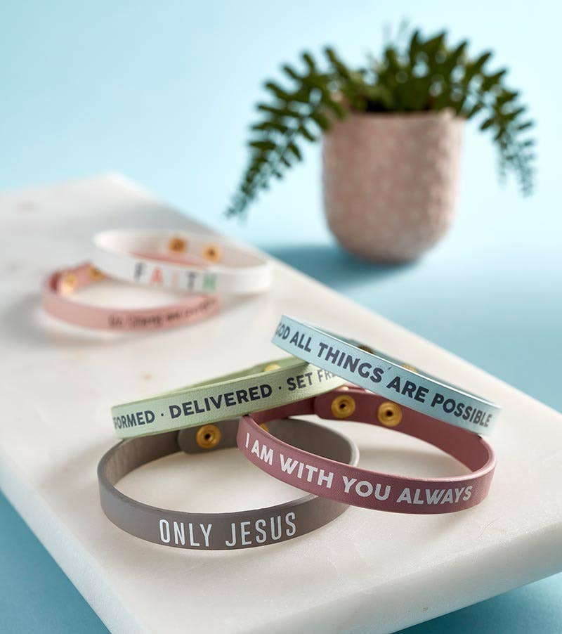Snap Bracelet - Only Jesus