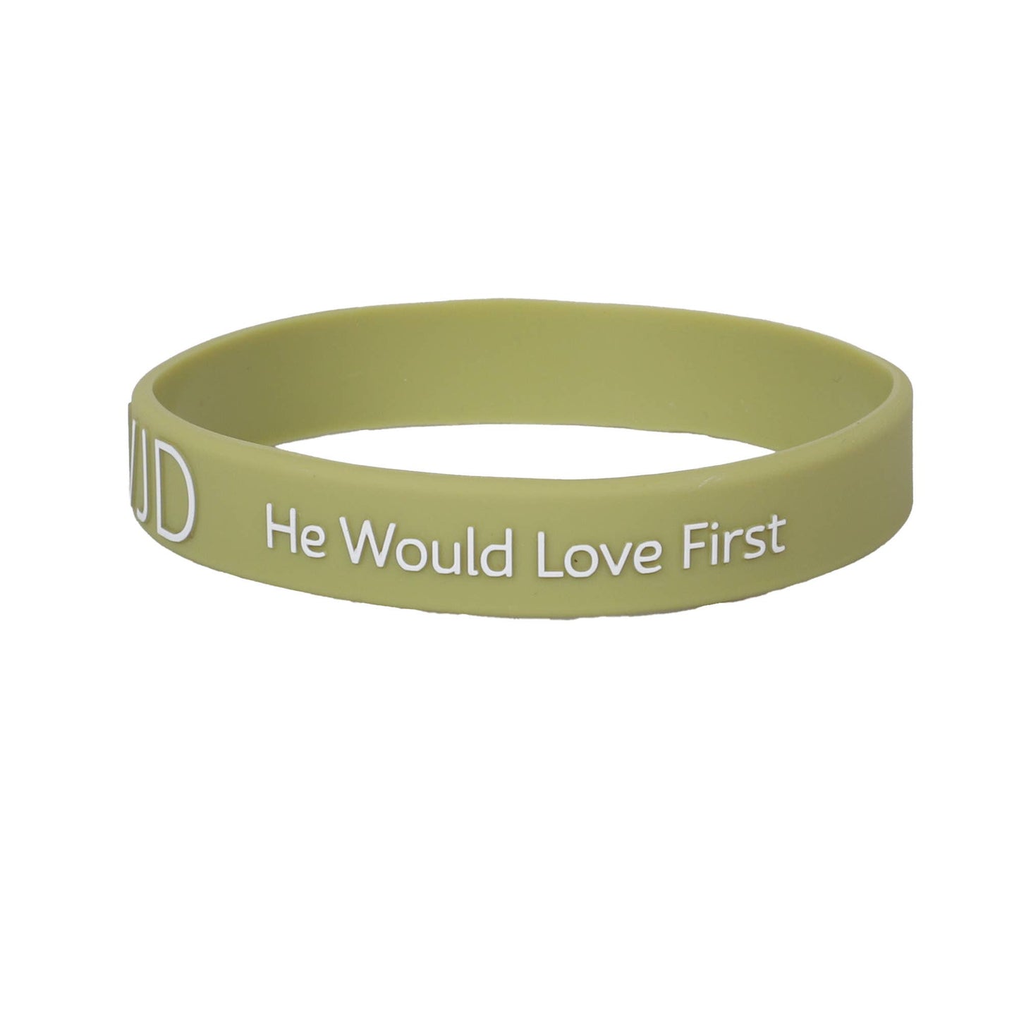 Bracelet Silicone WWJD