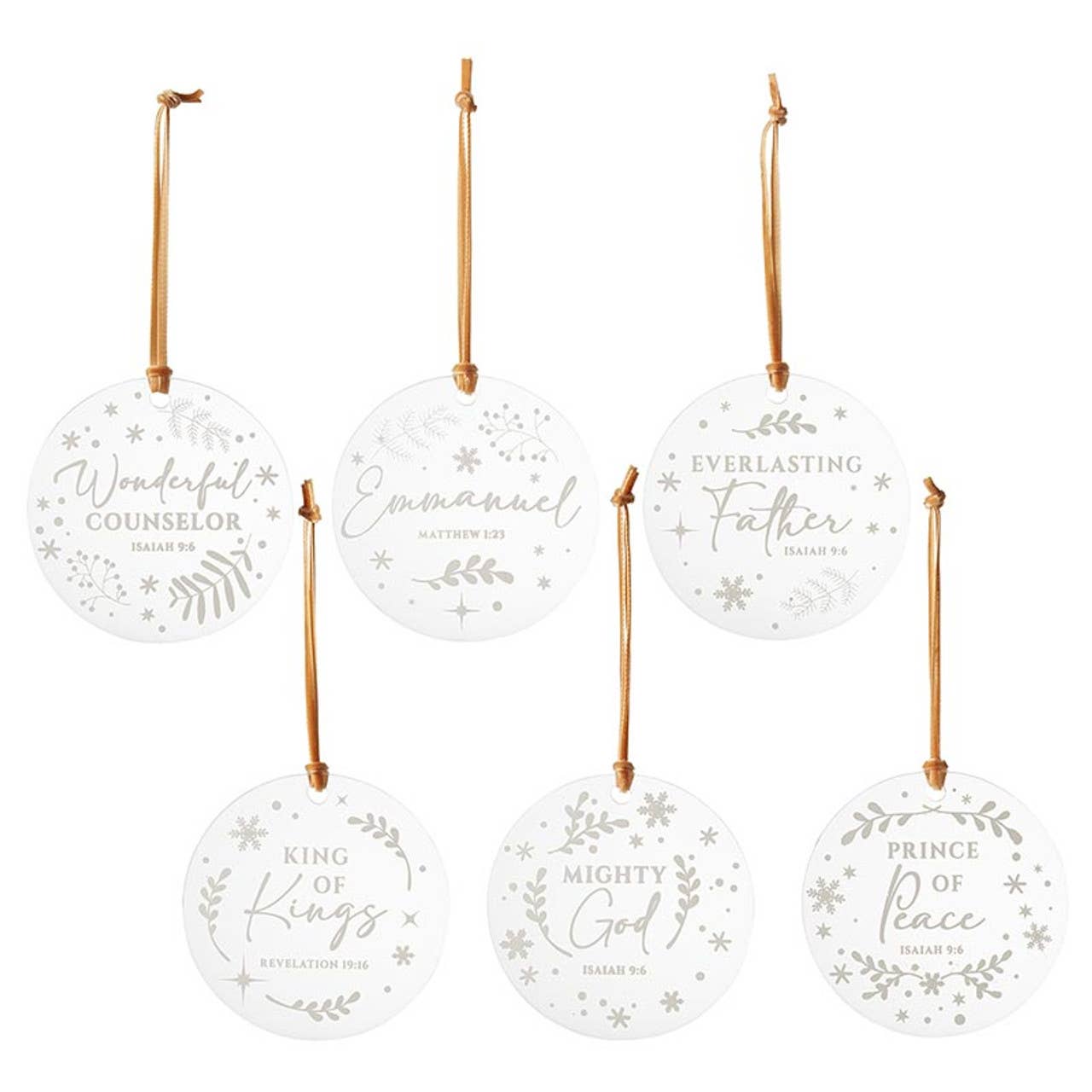 Ornaments - Names of Jesus
