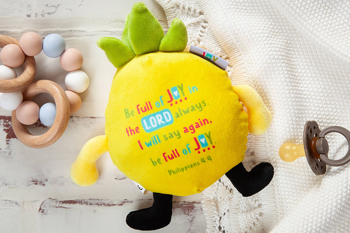 Fruits of the Spirit Plush Toy - Pineapple (Joy)