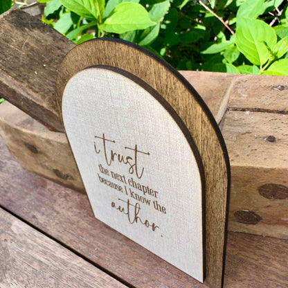 I Trust the Next Chapter | Companion Sign