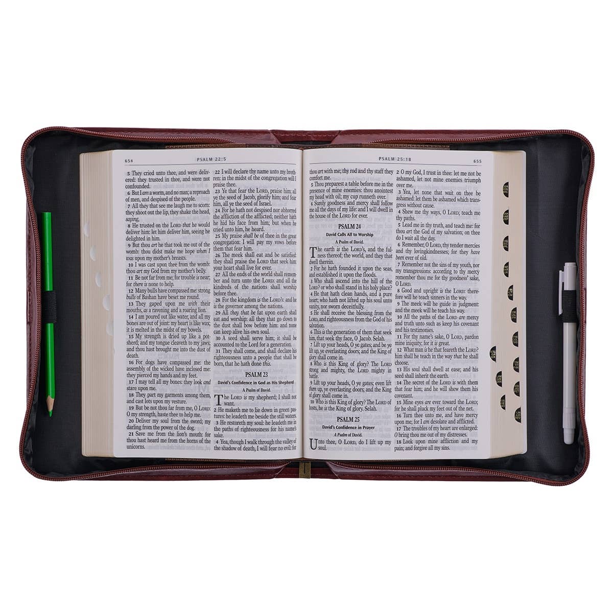 Bible Cover Classic Brown Hope & a Future Jer. 29:11