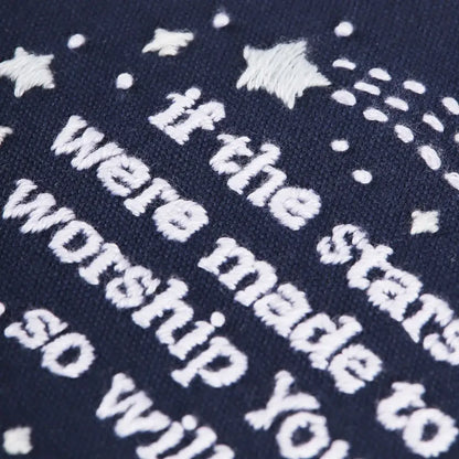 Embroidery Kit - If the Stars