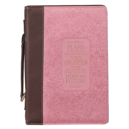 Bible Cover Pink Fashion I Know The Plans Jer. 29:11