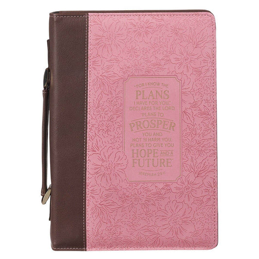 Bible Cover Pink Fashion I Know The Plans Jer. 29:11