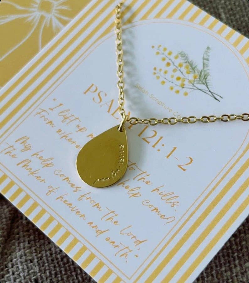 Psalm 121 Necklace