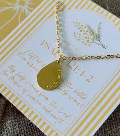 Psalm 121 Necklace