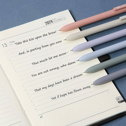 Retractable Gel Pens 6 Pack
