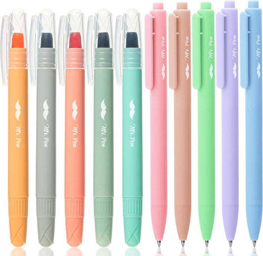 Mr. Pen- Bible Highlighters and Pens, 10 Pack, Gel