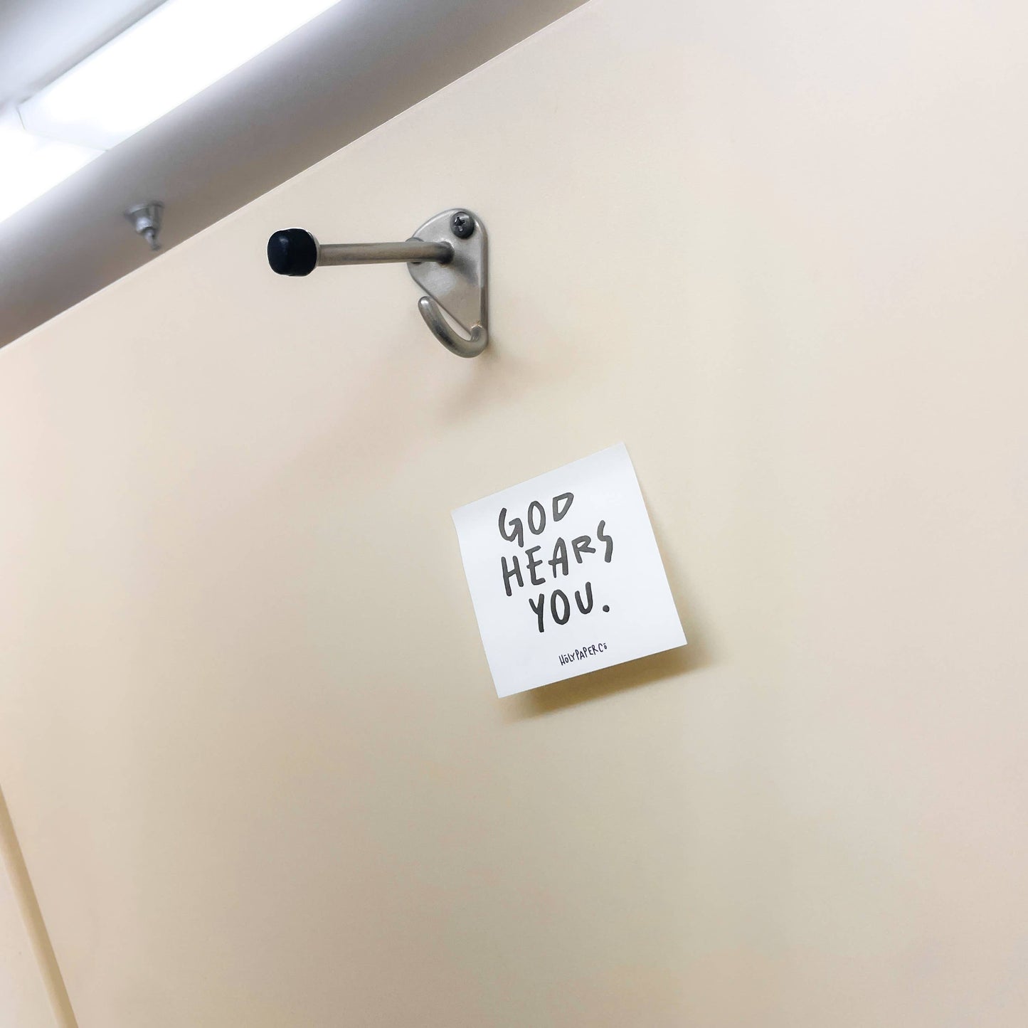 God Hears You Sticky Note Tracts