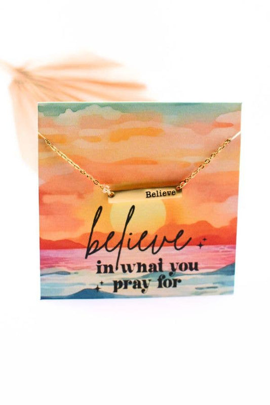 Believe Necklace