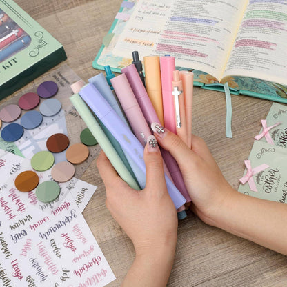 Esther Bible Journaling Kit With Bible Tracking Sticker