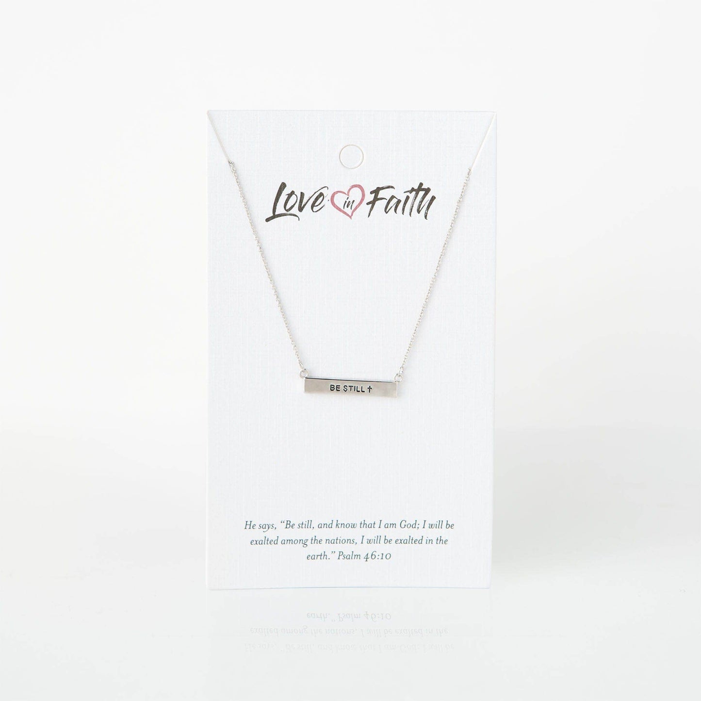 Be Still ID Necklace