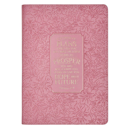 Journal Classic Pink Hope & A Future Jer. 29:11