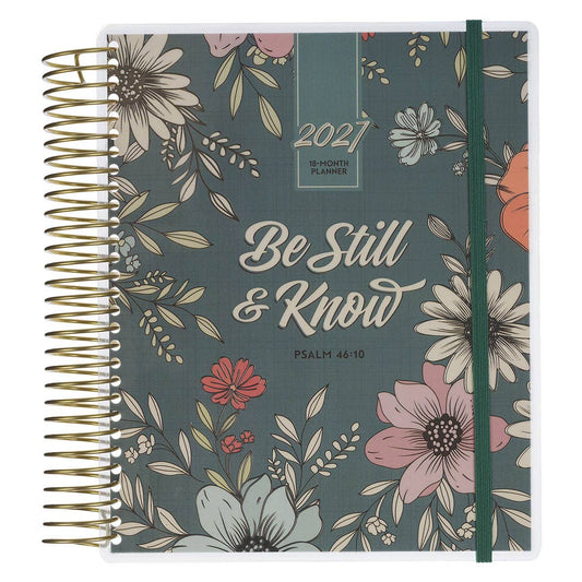 2027 Wire 18-Month Planner Be Still & Know Ps. 46:10