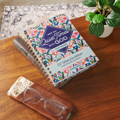 Devotional Not-So-Quiet Times with God for Mom HC Spiral