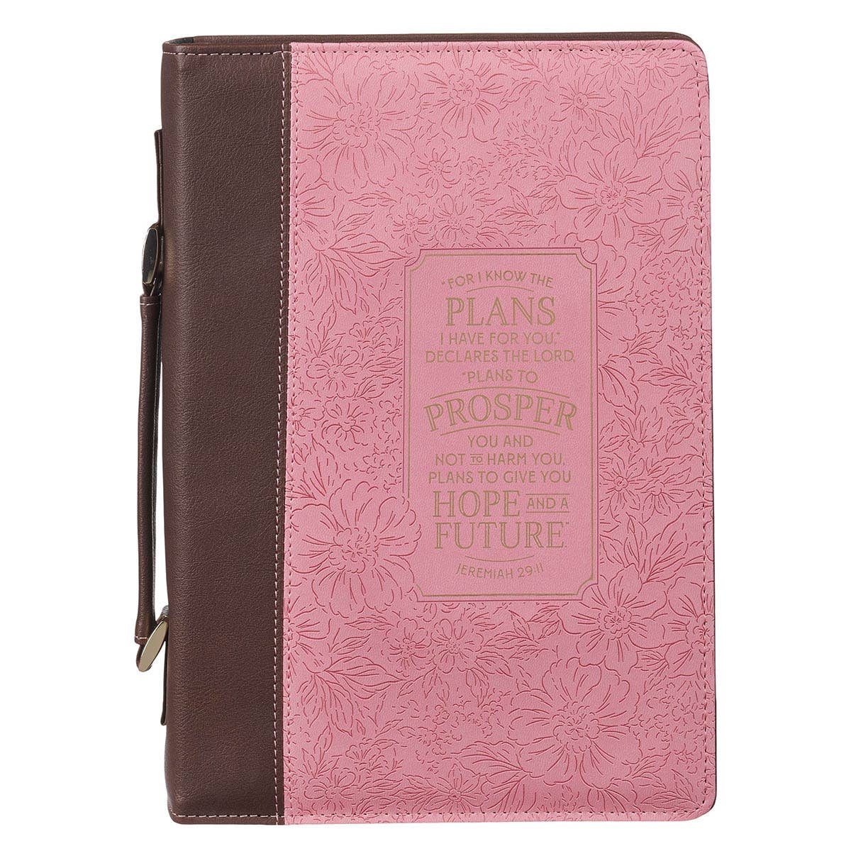 Bible Cover Pink Fashion I Know The Plans Jer. 29:11