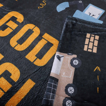 Kid's Throw Blanket - My God Is So Big - 50X60