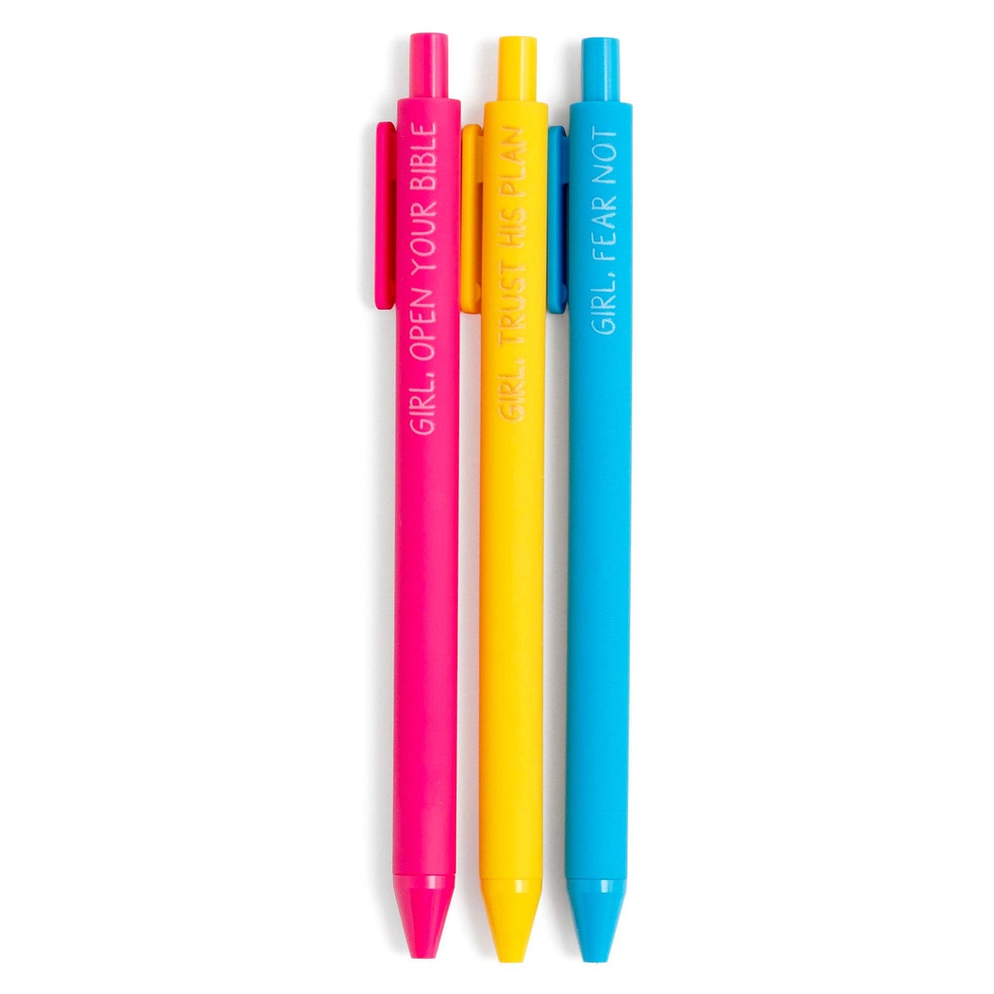 Blessed Girl Pen Set - Girl Open Your Bible Collaboration