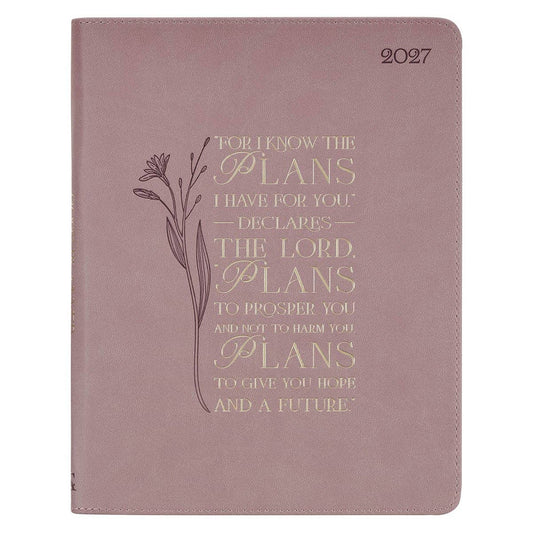 2027 18-Month Planner I Know The Plans I Have Jer. 29:11