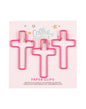 Pink Cross Paperclips