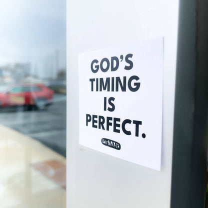 God's Timing is Perfect Sticky Note Tracts
