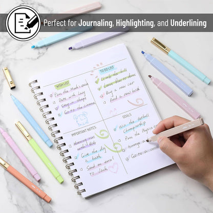 Bible Highlighters & Pens No Bleed 16 Pack Pastel