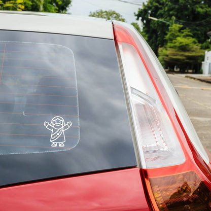 Decal Vinyl Jesus