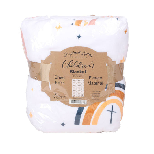 Kid's Throw Blanket - Patch Rainbow - 50X60