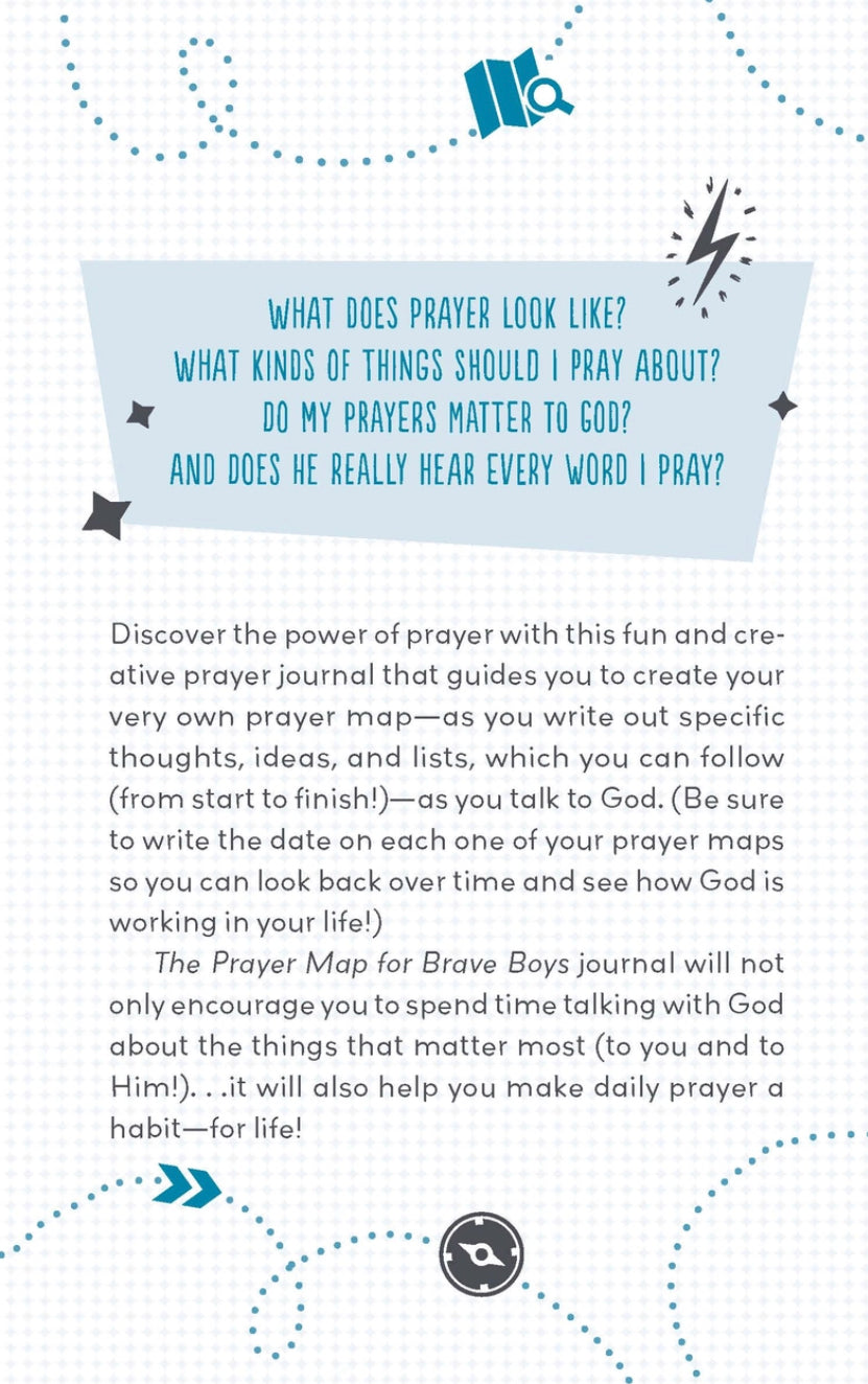 The Prayer Map for Brave Boys