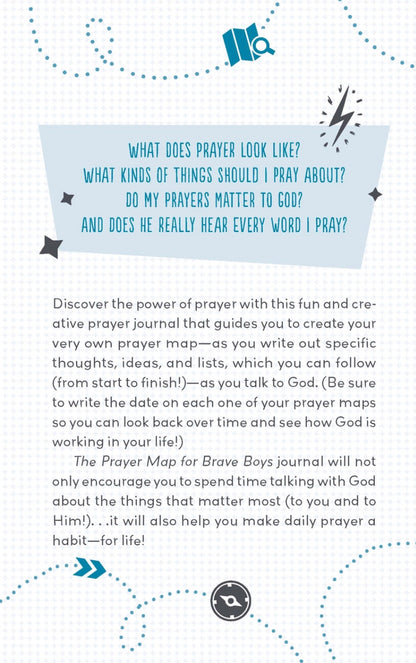 The Prayer Map for Brave Boys