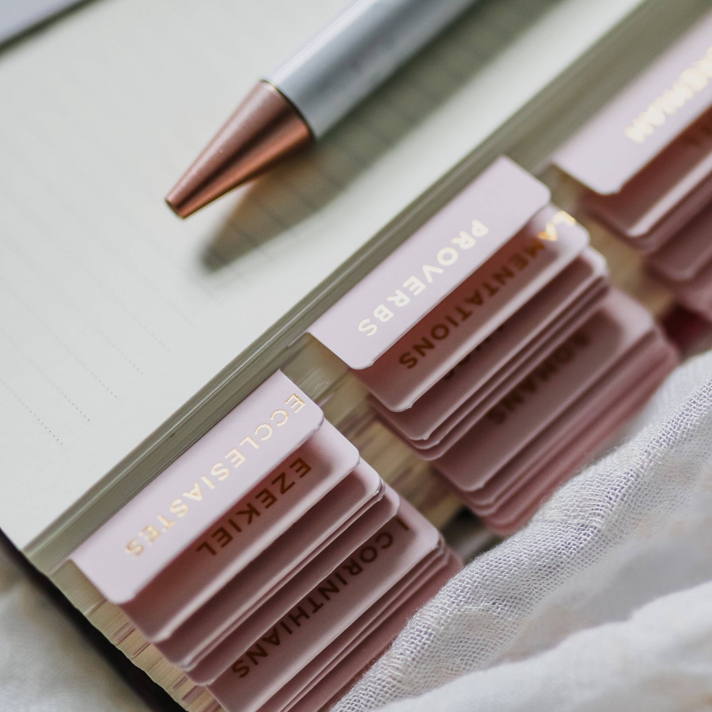 Blush Bible Tabs