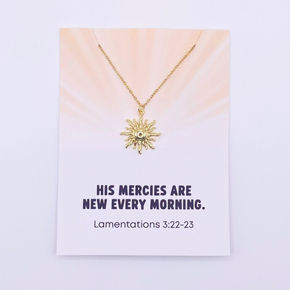 New Mercies Charm Necklace