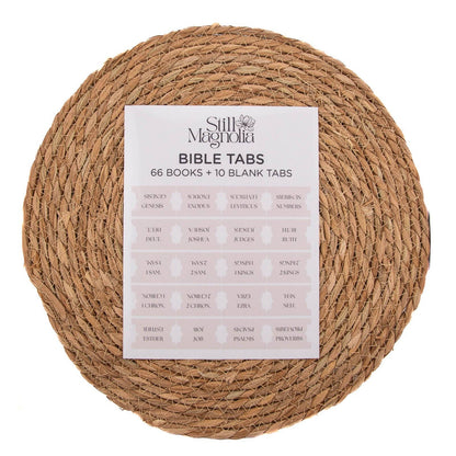 Bible Tabs - Cream